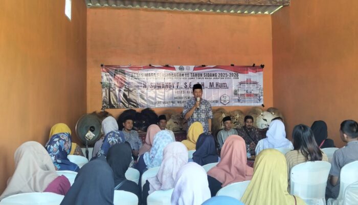 H.Suwandy Firdaus Anggota DPRD Provinsi Jatim Gelar Reses III, Siap Kawal Aspirasi Warga Kecamatan Gedeg