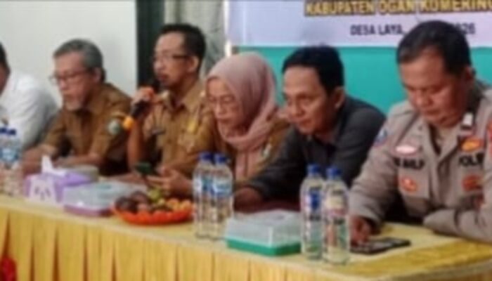 Musdes RKP Desa Laya 2027,Camat Baturaja Barat Tekan Sinergitas Program