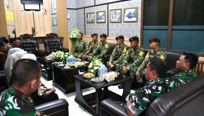 Kodim 0815/Mojokerto Sambut Taruna Akmil, Awali Bakti Pengabdian di Sekolah Rakyat