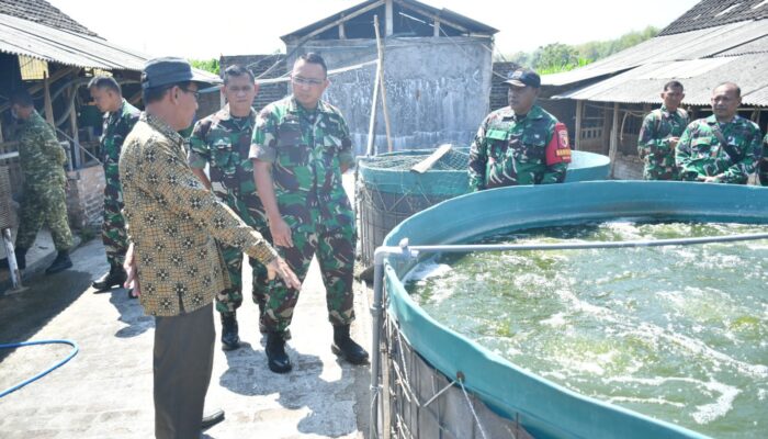 Dandim 0815/Mojokerto Tinjau Kompi Produksi di Wonoploso, Dorong Optimalisasi Potensi Pertanian Terpadu