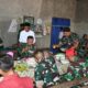 Dari Tangan Prajurit Mengalir Air Bersih, dari Rumah Warga Terhidang Sepiring Kebersamaan