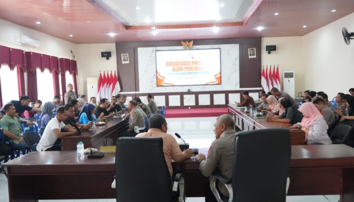 Registrasi IKD Anggota Polres Mojokerto Kota, Langkah Awal Dukung Tugas sebagai Agen Pendaftar Perlinsos