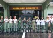Kadet Unhan RI Sambangi Makodim 0815/Mojokerto, Perluas Wawasan Tugas Teritorial TNI AD