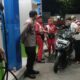 Polisi Bersama Masyarakat, Polres Mojokerto Kota Hadir Melalui Patroli SPBU untuk Jaga Kamtibmas Tetap Kondusif