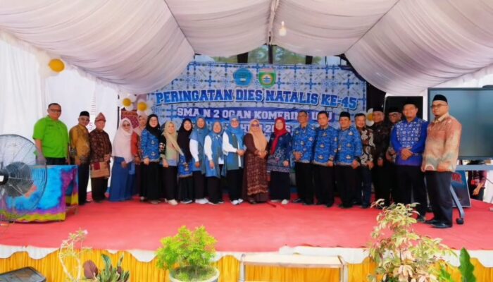 Dalam 1 Momen,HUT SMAN 2 OKU Berlangsung Semarak dan Sarat Inovasi