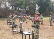 Tingkatkan Profesionalisme Prajurit, Kodim 0815/Mojokerto Gelar Latihan Menembak Pistol Semester II TA 2026
