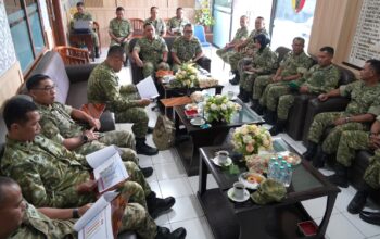 Dandim 0815/Mojokerto Sambut Tim Verval Kodam V/Brawijaya, Pastikan Kesiapan KDKMP