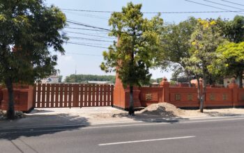 Proyek Pembangunan Prasarana Gelora A.Yani Kota Mojokerto Rampung Sesuai Target