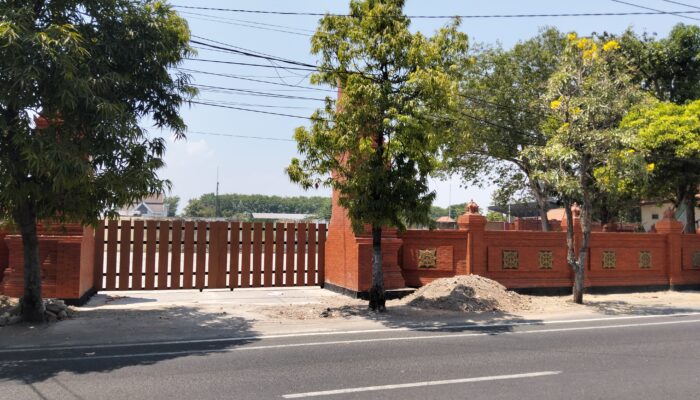Proyek Pembangunan Prasarana Gelora A.Yani Kota Mojokerto Rampung Sesuai Target